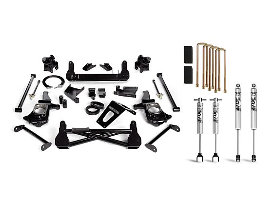 Cognito 7-Inch Standard Lift Kit with Fox PSMT 2.0 Shocks for 11-19 Silverado/Sierra 2500/3500 2WD/4WD Stabilitrak