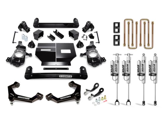 Cognito 4-Inch Performance Lift Kit with Fox PSRR 2.0 Shocks for 20-25 Silverado/Sierra 2500/3500 2WD/4WD