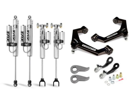 Cognito 3-Inch Premier Leveling Kit with Fox PSRR 2.0 Shocks for 20-25 Silverado/Sierra 2500/3500 2WD/4WD