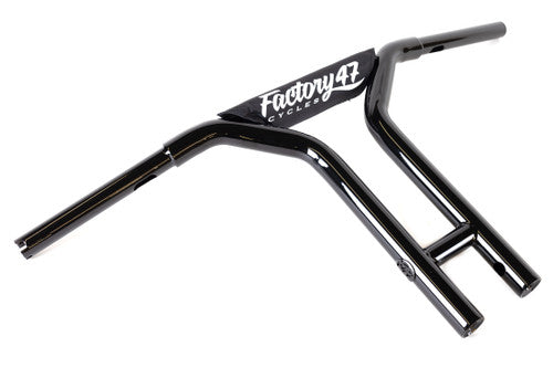 Factory 47 MX47 Straight T-Bar 14" Black with Pad