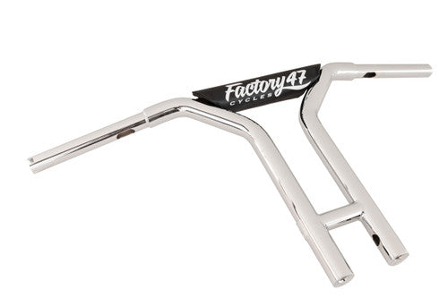 Factory 47 MX47 Straight T-Bar 14" Chrome with Pad