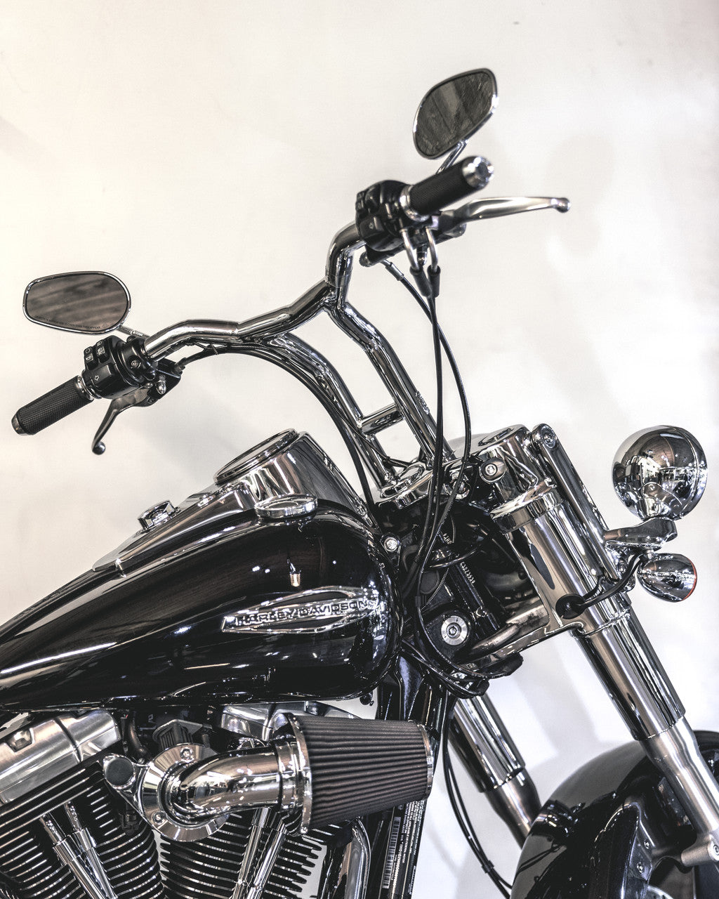 Factory 47 Cali Bar Pullback 12" Chrome