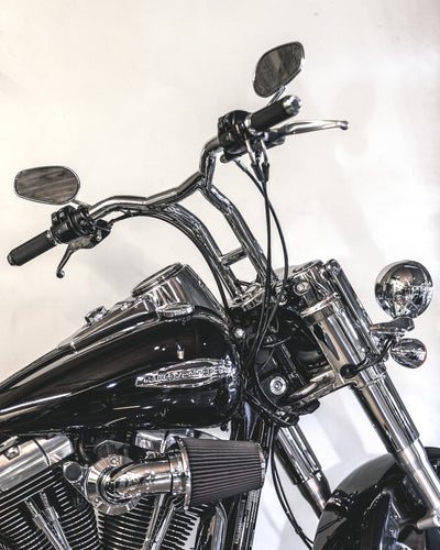 Factory 47 Cali Bar Pullback 12" Chrome