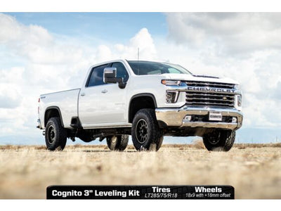 Cognito 3-Inch Standard Leveling Lift Kit for 20-25 Silverado/Sierra 2500/3500 2WD/4WD