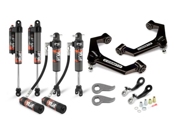 Cognito 3-Inch Elite Leveling Kit with Fox 2.5 Elite Performance Series Shocks for 20-25 Silverado/Sierra 2500/3500 2WD/4WD