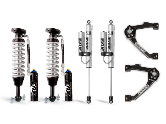 Cognito 3-Inch Elite Leveling Kit with Fox FSRR Shocks For 14-18 Silverado/Sierra 1500 2WD/4WD With OEM Cast Aluminum/ Stamped Steel Control Arms