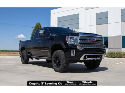 Cognito 3-Inch Elite Leveling Kit with Fox 2.5 Elite Performance Series Shocks for 20-25 Silverado/Sierra 2500/3500 2WD/4WD