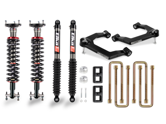 Cognito 3-Inch Performance Leveling Lift Kit With Elka 2.0 IFP Shocks for 19-25 Silverado/Sierra 1500 2WD/4WD