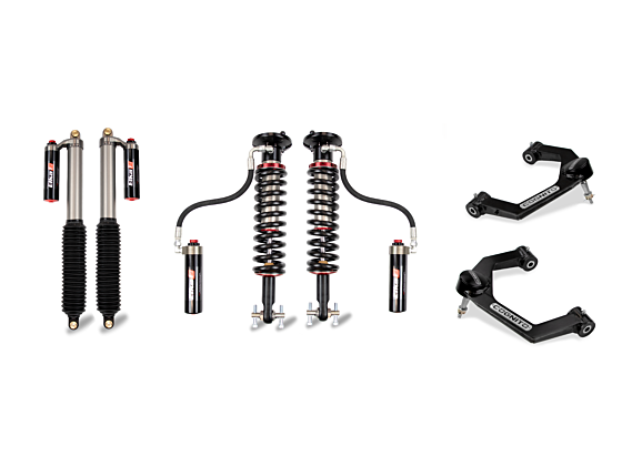 Cognito 2.5-Inch Elite Leveling Kit with Elka 2.5 Reservoir Shocks for 15-20 Ford F-150 4WD