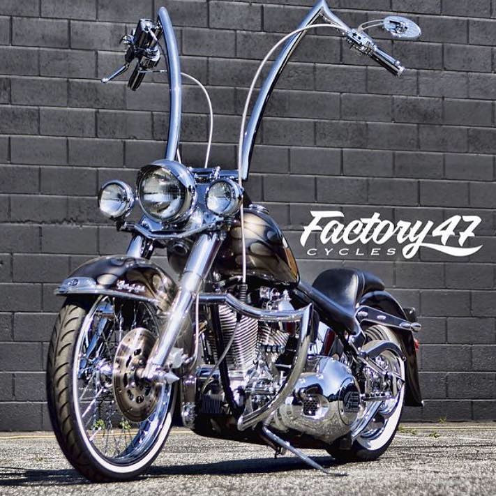 Factory 47 Shield Chrome for Softails 2001-2017