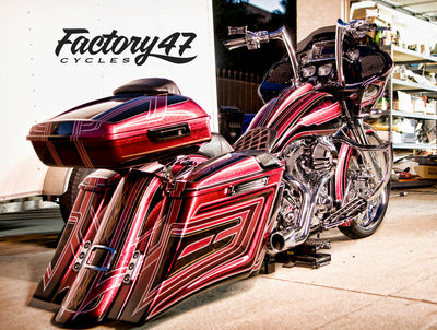 Factory 47 Shield Chrome for Baggers