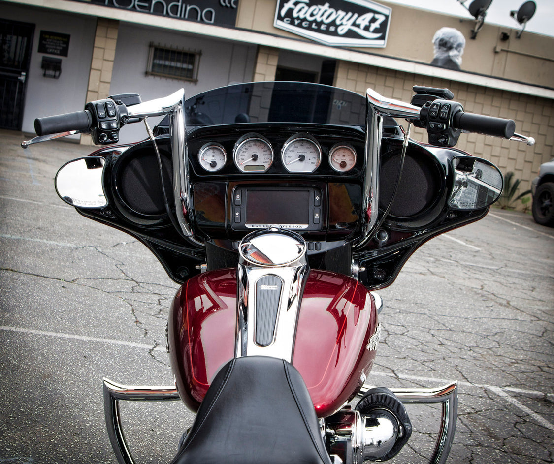 Factory 47 Shield Chrome for Baggers
