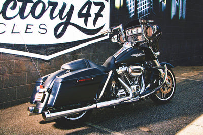 Factory 47 Shield Chrome for Baggers