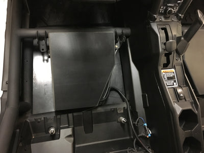Can-Am® X3 Down-Fire Front Driver Side 10” Sub Box Enclosure – Unloaded
