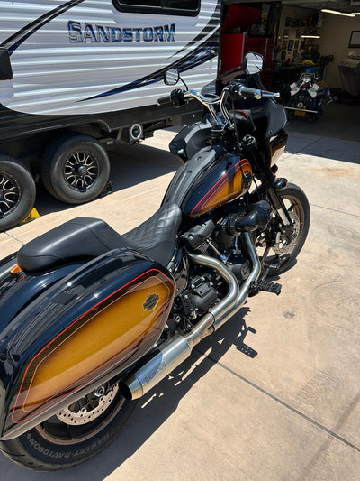 Factory 47 Cali Bar Straight 14" Chrome