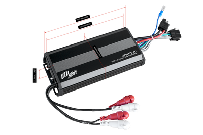M-Series 600W 4-Channel Amplifier | UTVM-75.4D