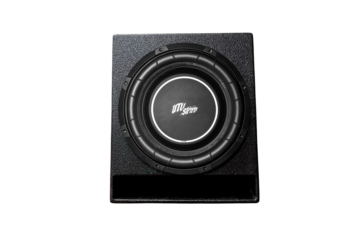 Vented 15" Seat Replacement Enclosure & UTVS 15" Elite Series Subwoofer | UTVS-VENC-15
