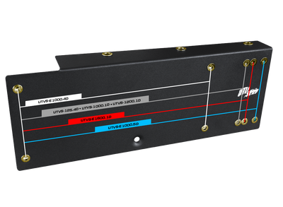 RZR® Pro Series -Firewall- Amplifier Mount | UTVS-PRO-AMPMT-FW