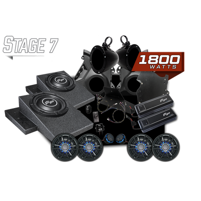 Can-Am® Maverick R Signature Series Stage 7 Stereo Kit | UTVS-R-S7-S