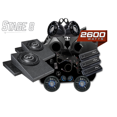 Can-Am® Maverick R Signature Series Stage 8 Stereo Kit | UTVS-R-S8-S