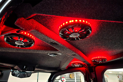 Polaris® Ranger 1500 Overhead Speaker Adapters (Pair) | UTVS-RNG-OSA