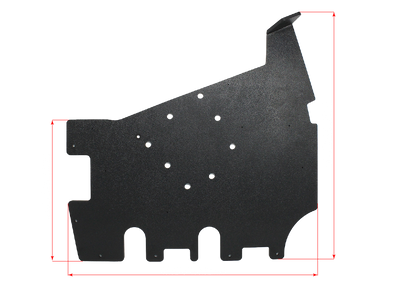 Can-Am X3 Upper Amplifier Mount | UTVS-X3-AMPMT-UP