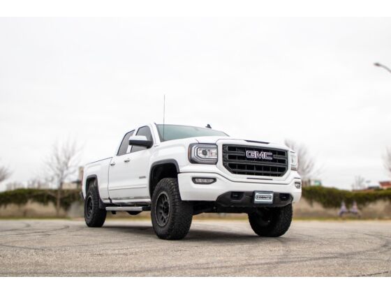 Cognito 3-Inch Performance Leveling Kit With Fox 2.0 IFP Shocks for 07-18 Silverado/Sierra 1500 2WD/4WD With OEM Cast Steel Control Arms