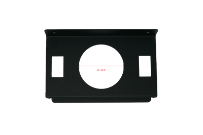 RZR Pocket Display Unit Mount W/ Rocker Switch Cutouts | UTVS-RZR-HUMT-PKT-RKR